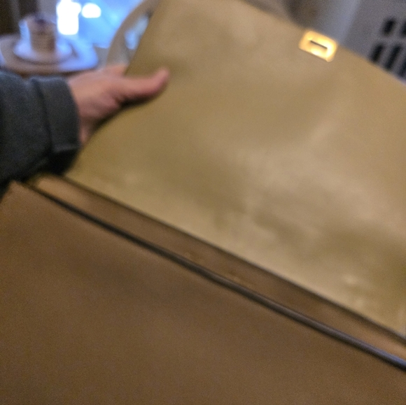 Celine Blue and Tan Women's Bag - Picture 7 of 16